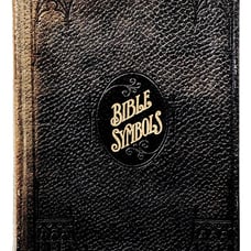 Bible Symbols Designed And Arranged Leather Bound by Frank Beard Rare 1908