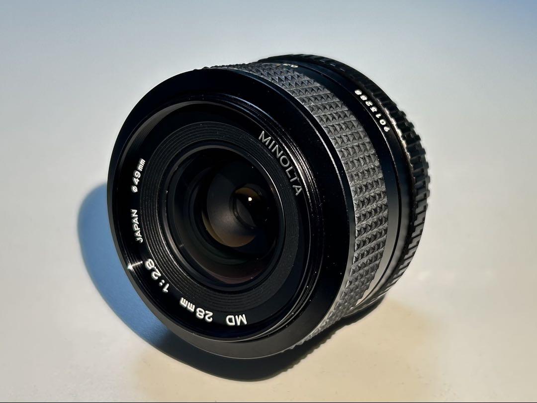 MINOLTA MD 28mm 1:2.8 φ49mm