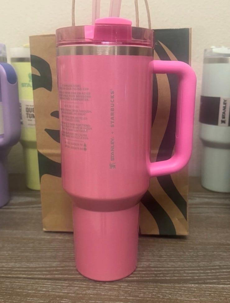 Stanley Starbucks Pink Target Exclusive Tumbler Set