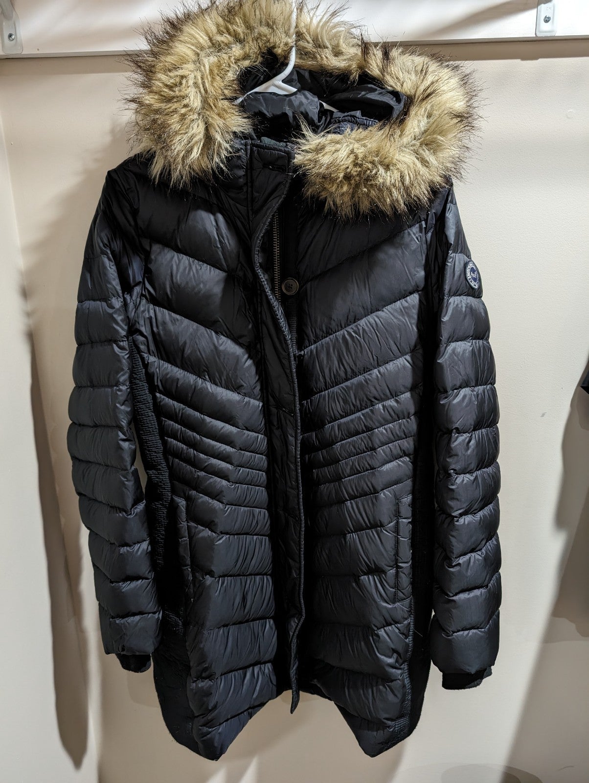 Abercrombie & Fitch Women Zip Button Puffer
