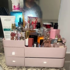 Makeup Organizer with Drawers, Large Capacity Organizer for Vanity