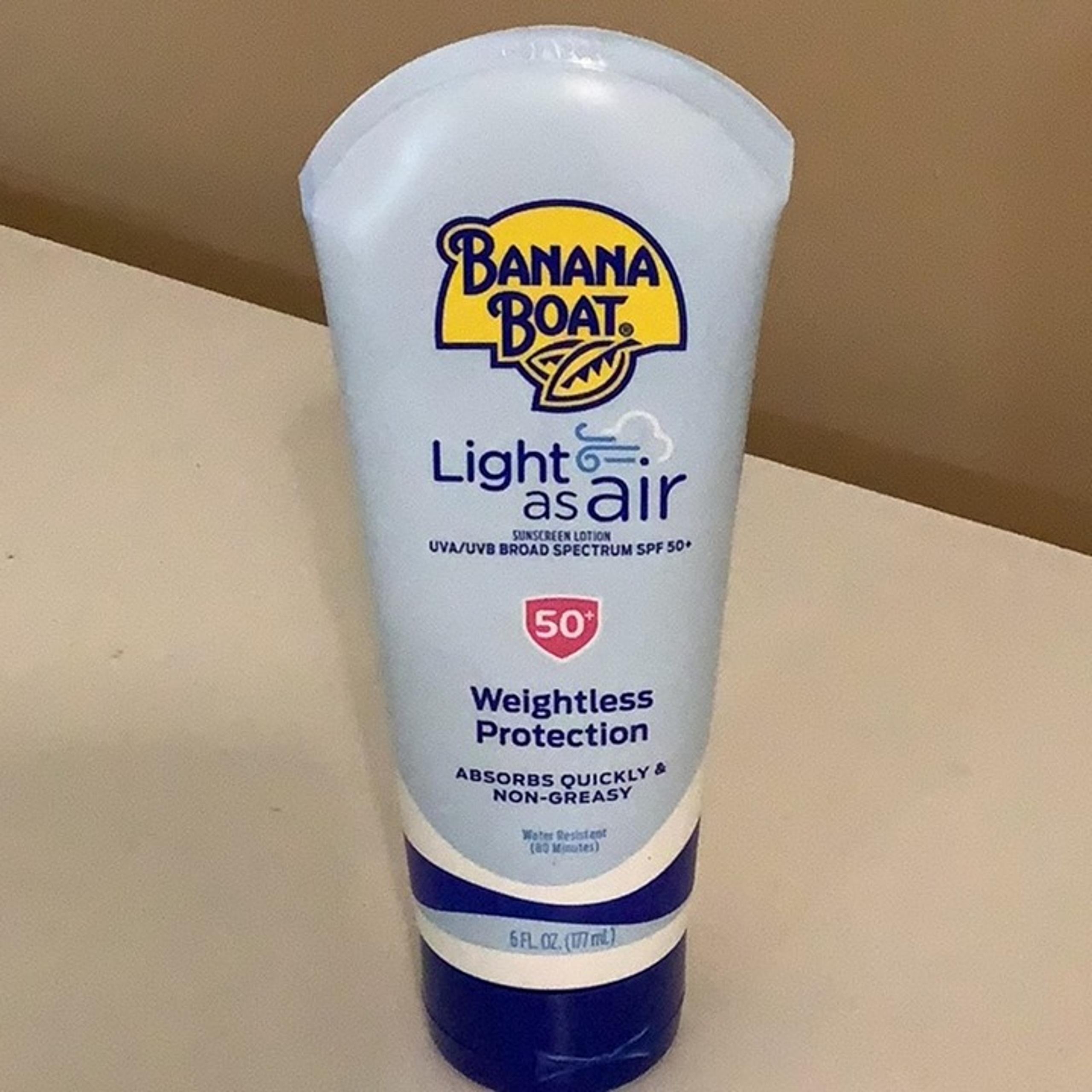 Banana Boat 6 Oz Light-As-Air Sunscreen Lotion SPF 50 (6 oz)
