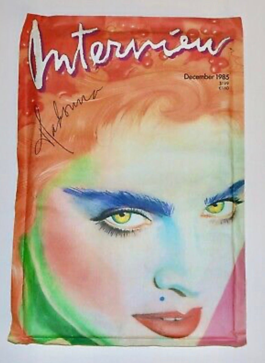 MADONNA magazine unopened Sealed Interview Magazine X Gucci