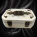 Vintage Jo Marz First Edition Tessellated Butterfly Trinket Box Bone Brass