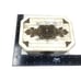 Vintage Jo Marz First Edition Tessellated Butterfly Trinket Box Bone Brass