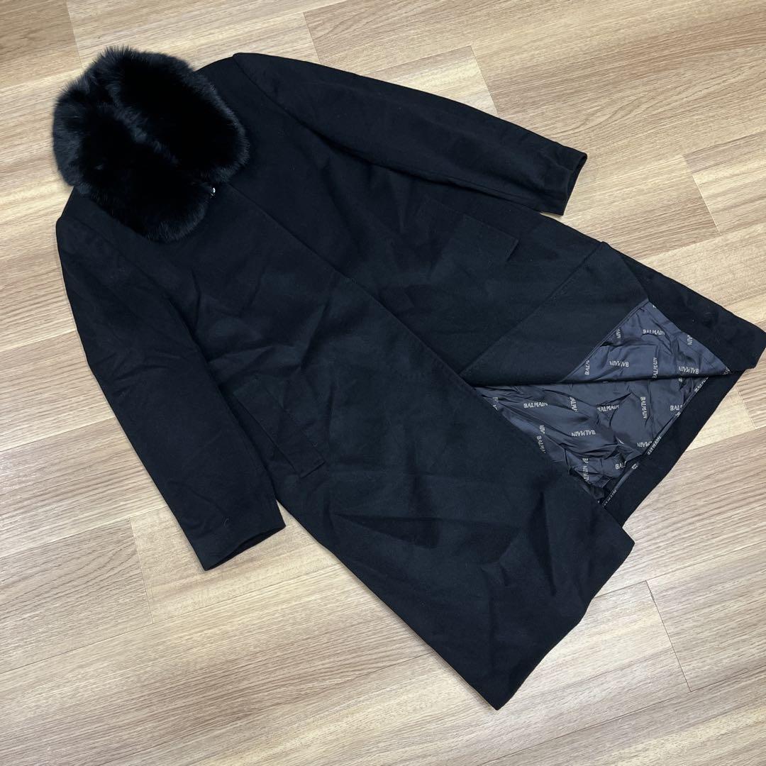 Cashmere Coat - Black