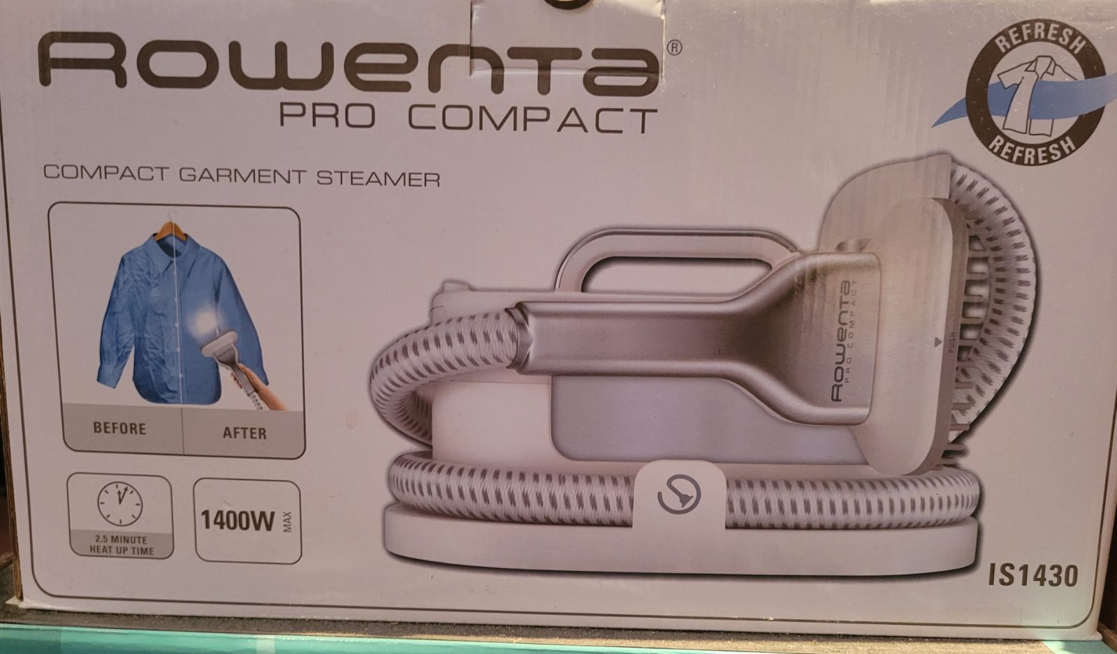 Compact Garment Steamer