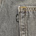 Levi's Premium SKATE Super Baggy Jeans Men's 38 x 34 Gray Big E Streetwear NWT