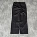 Vintage Y2K Tonal Black Baggy Grunge Opium Essential Dress Pants