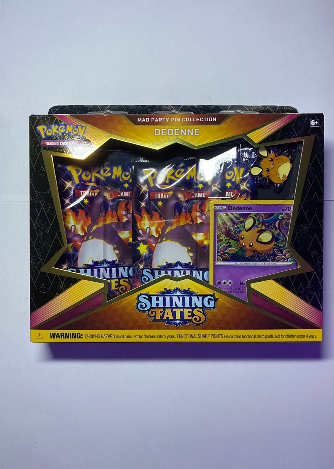 New Pokemon Shinning Fates Dedenne (1)