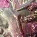 Vintage Rose Marie Reid Floral Gold Leaf Damask Metallic One piece swimsuit Sz S