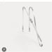 Bandolier Willa/donna silver metallic leather crossbody /belt/strap NIP NWT