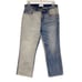 Current/Elliott Womens Size 31 The Vanessa Two-Tone Cropped Jeans