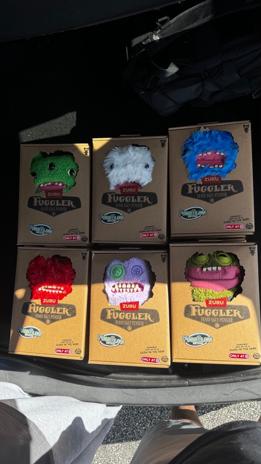 FUGGLER FUGG FUGGGLOW EDITION FULL SET OF 6