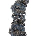 Vintage Rhinestone & Glass Beaded Floral Necklace