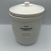 STARBUCKS 2002 Abbey Barista Coffee Canister Cookie Jar White Ceramic 64 Oz