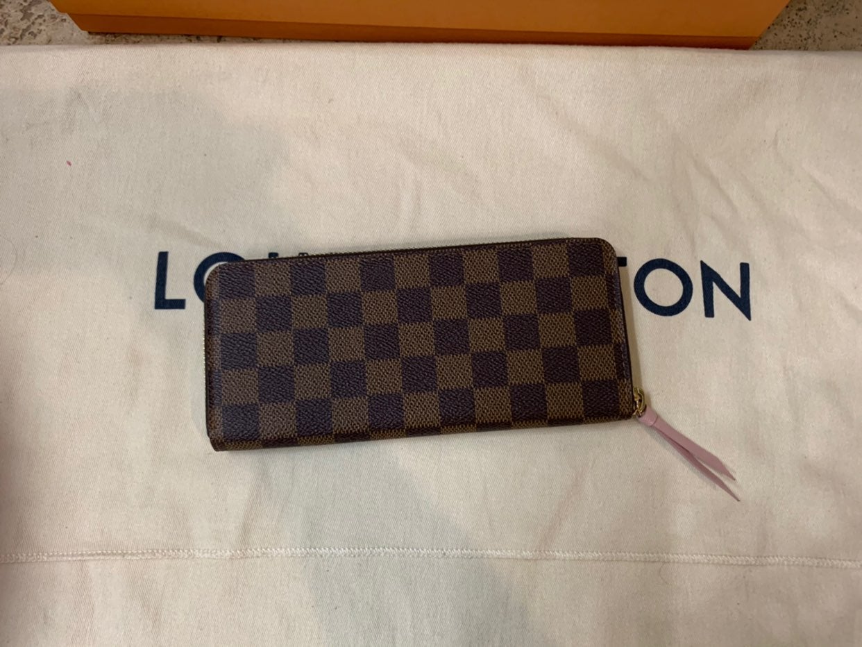 SOLD LV Damier Ebene Clemence