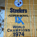 Pittsburgh Steelers Set of 6 Super Bowl Championship Banners 3x5 Ft Mancave