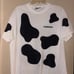 Vintage Distressed Lee Gateway 2000 Cowprint AOP Tshirt Size Large