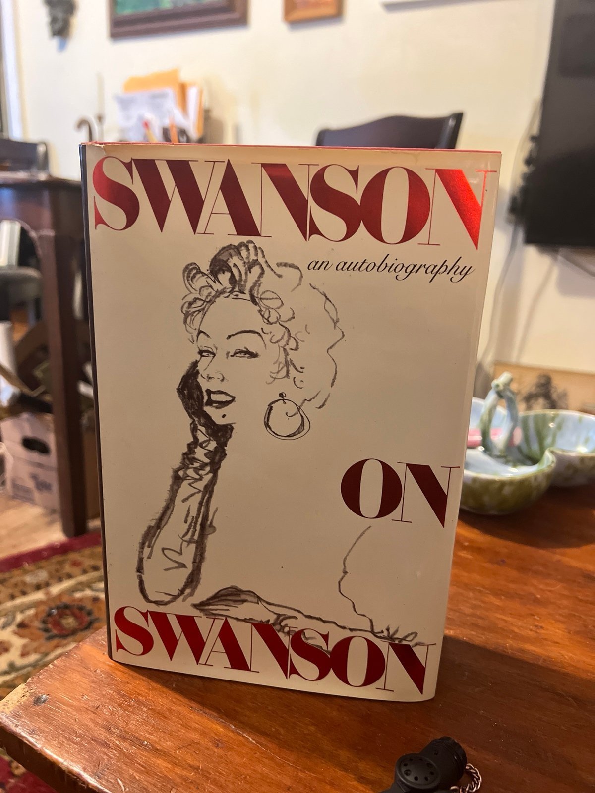 Rare first edition Swanson on Swanson