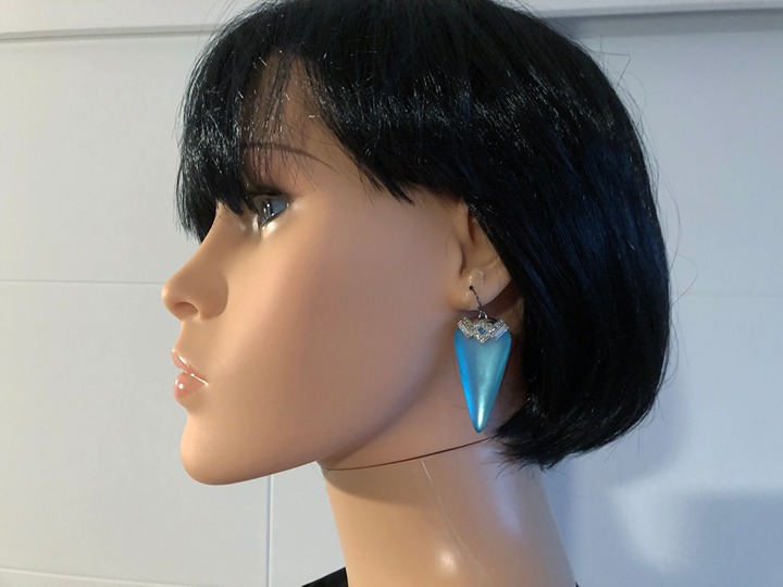 Lucite earrings