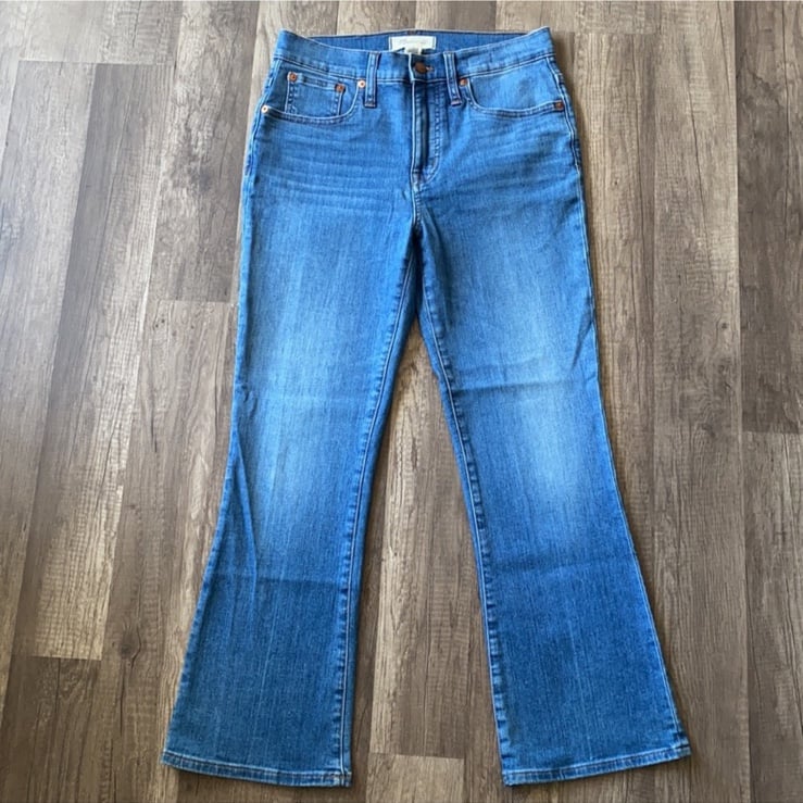 Madewell Cali Demi-Boot Jeans in Tierney Wash: Eco Edition Size 26