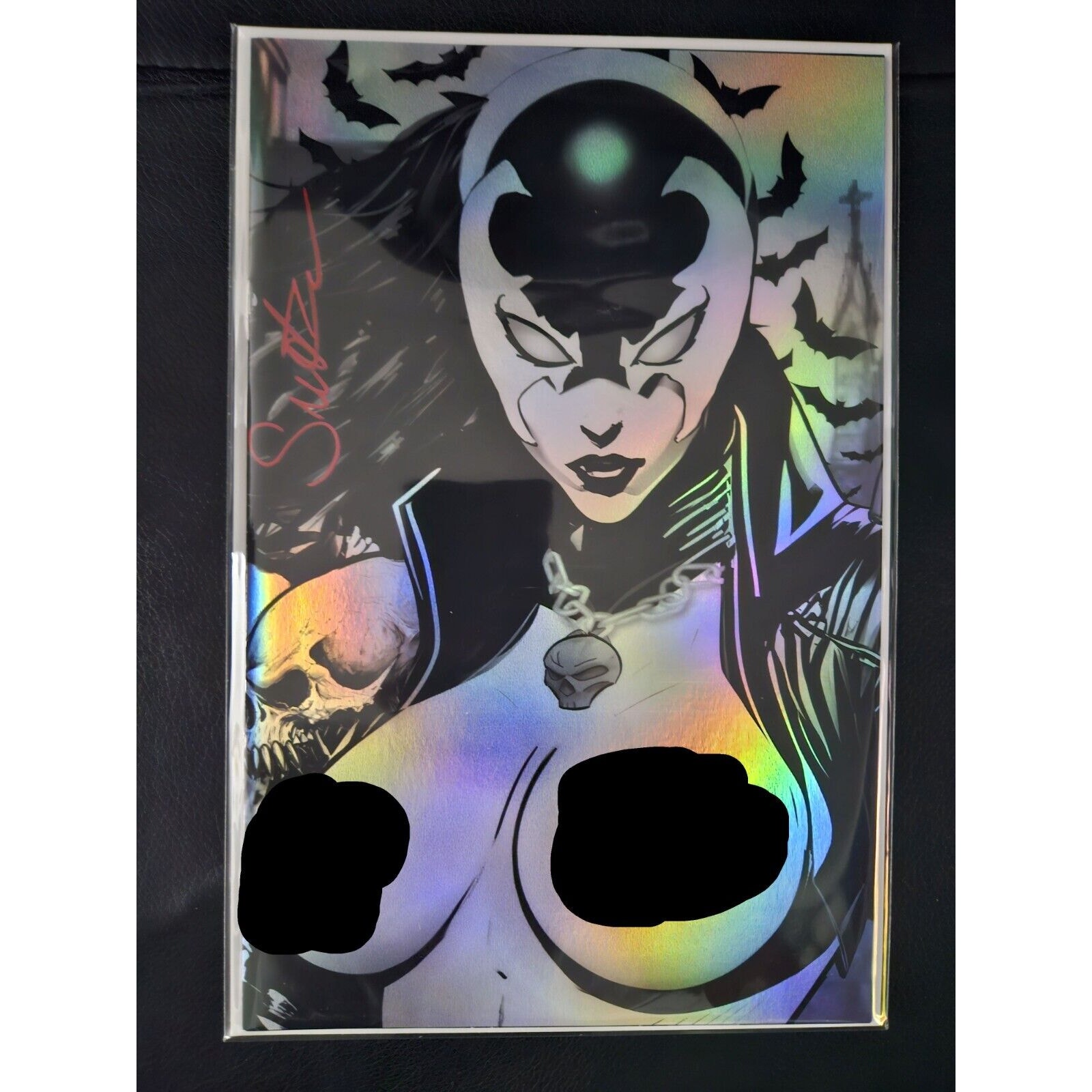 Welcome to Gore Noir: Preview Edition Signed FOIL Spawn Cosplay - Signed w/COA