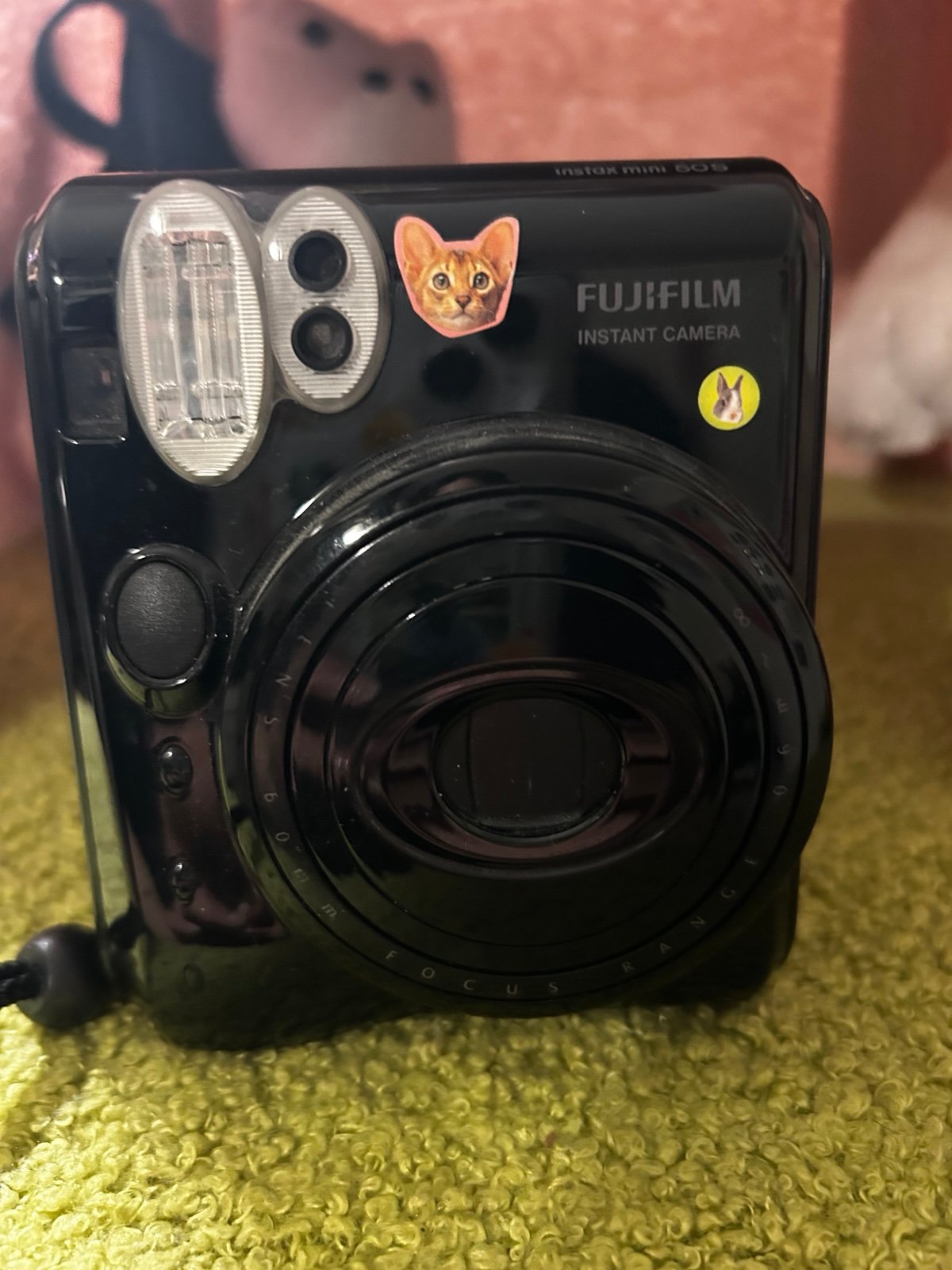 Fujifilm Instax Mini 50S Camera (Piano Black)