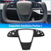 NEW 2021-2023 Tesla Model S & Model X Real Carbon Fiber Steering Wheel Trim