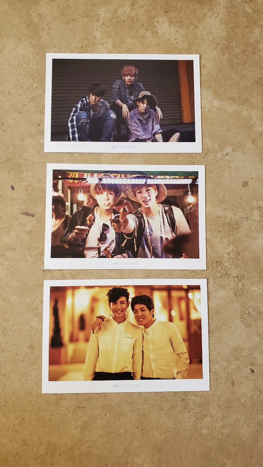 BTS NOW in Thailand Photo Set (3)