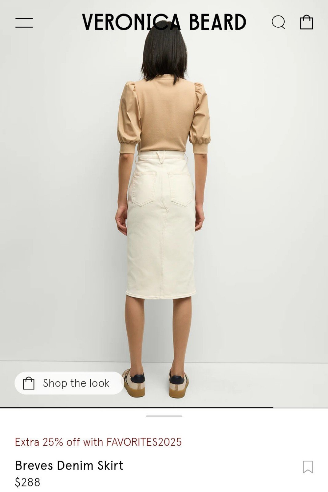 Veronica beard skirt
