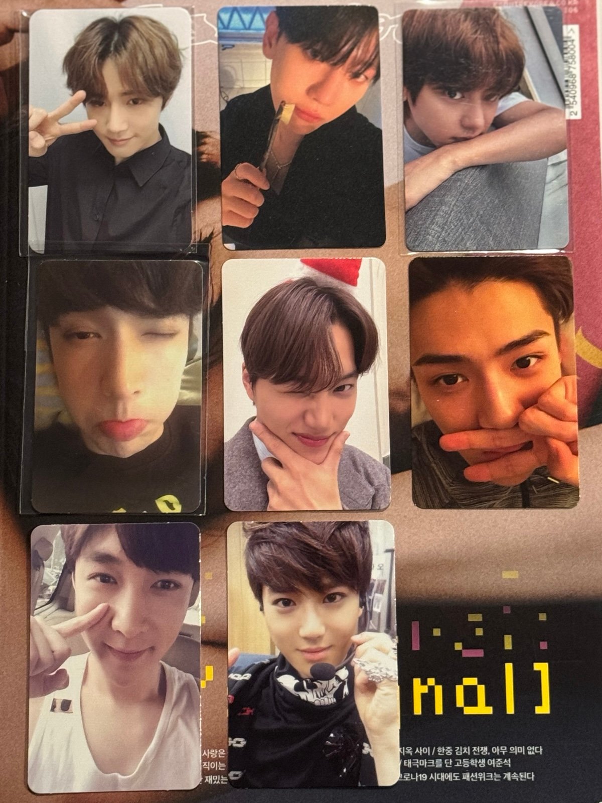 EXO Baekhyun EXIST Cream Soda YES24 unboxing event Photocard