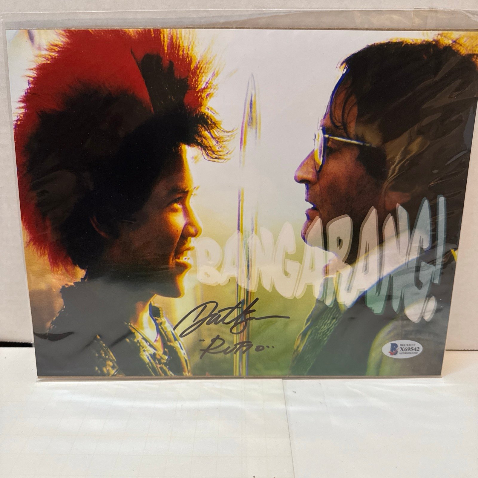 Dante Basco Signed Autographed 8x10 Photo Beckett BAS Hook Peter Pan Rufio
