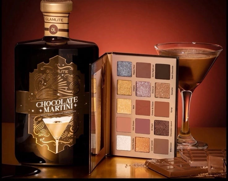 BNIB Chocolate Martini - Glamlite 15 Pan Palette