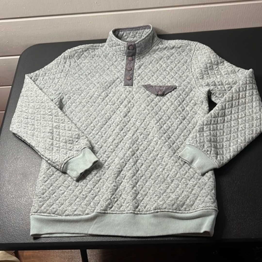 Properly Tied Quilted Pullover SZ Small