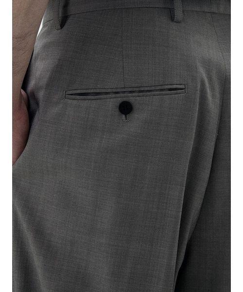 LIDNM SUMMER WOOL WIDE SLACKS