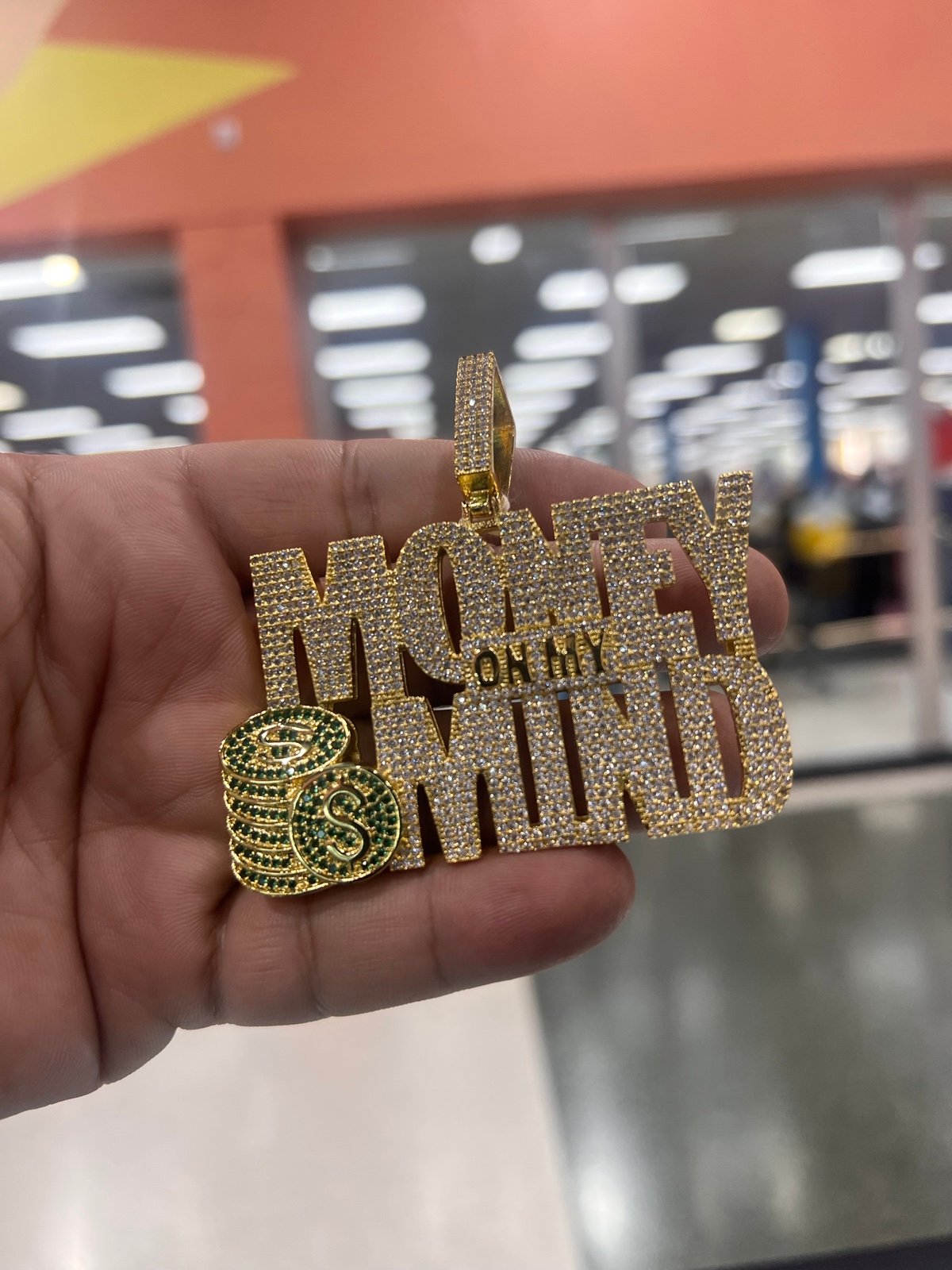 Large Money on my Mind Pendant