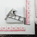 925 Sterling Silver Plated CZ Pendant, INUS1BR005