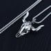 925 Sterling Silver Plated CZ Pendant, INUS1BR005