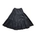 true vintage goth midi skirt