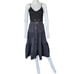 true vintage goth midi skirt