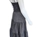 true vintage goth midi skirt
