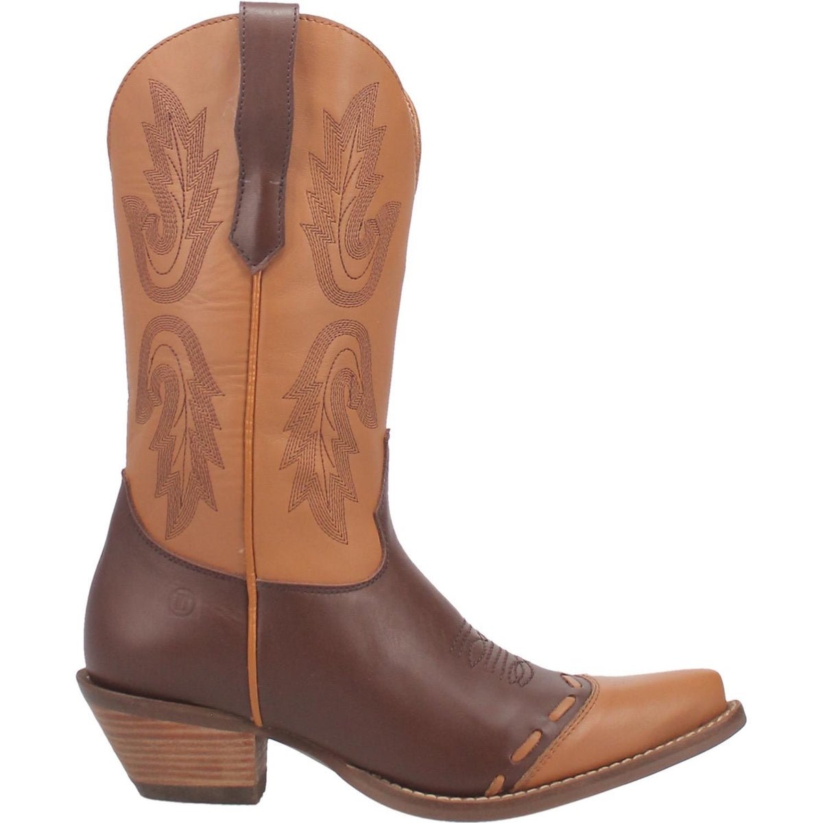 TAKE ME HOME CAMEL RETRO STYLE COWGIRL BOOT Size 7.5