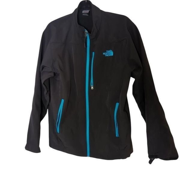 The North Face Men's Summit Series Full Zip Soft Shell Jacket Black Size Large