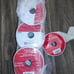 Lot of 7 Rolls of 3.5 X 9ft Faux Fur Wired Ribbon by Celebrate It Christmas