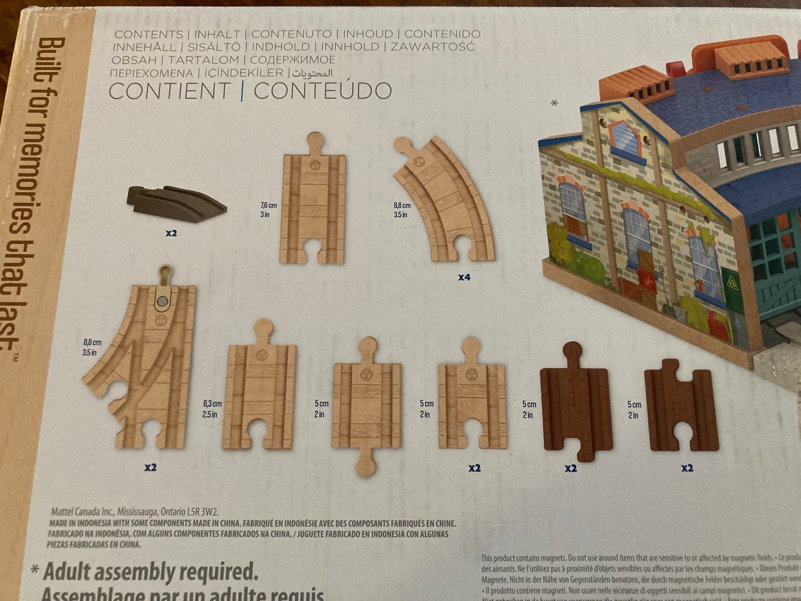 EUC Thomas The shops Train Tidmouth Sheds - Wooden Track