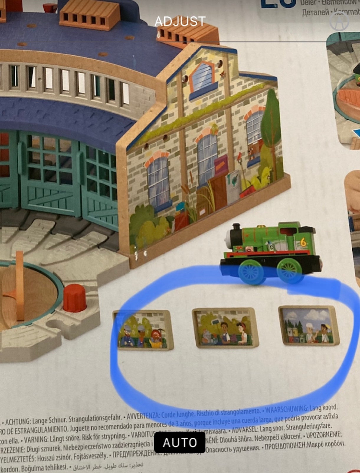 EUC Thomas The shops Train Tidmouth Sheds - Wooden Track