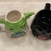 Star Wars Figural Darth Vader/Yoda Ceramic Mug Set
