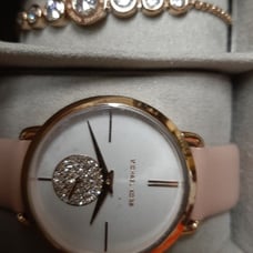 Michael Kors watch and bracelet set