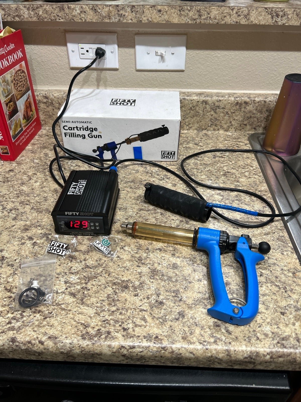 Fifty Shot Cartridge Filling Gun